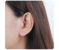 Silver Stud Earring STS-5916